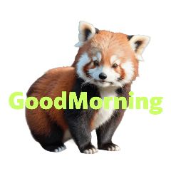 [LINEスタンプ] レッサーパンダ E