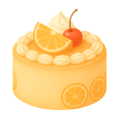 [LINEスタンプ] Girly Cafe – Orange ver.