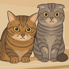 [LINEスタンプ] 可愛い猫ちゃんたち、