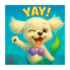 [LINEスタンプ] HANI's mermaid1