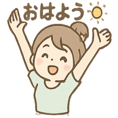 [LINEスタンプ] ゆらりのまったりヨガライフ
