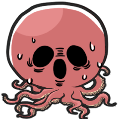 [LINEスタンプ] タコの表情