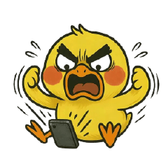[LINEスタンプ] メンタル崩壊ひよこ（動くスタンプ） 