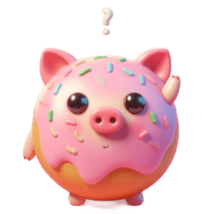 [LINEスタンプ] いちご味のぶた自前の甘さ