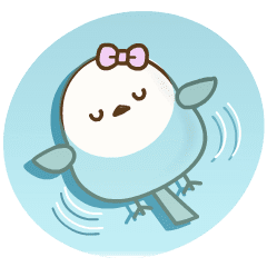 [LINEスタンプ] ❤️うごく！夏のトリボン