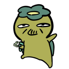 [LINEスタンプ] 強気なカッパババア