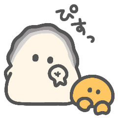 [LINEスタンプ] ぷりぷりカキ オノマトペ