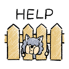 [LINEスタンプ] Wooolf