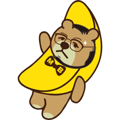 [LINEスタンプ] アスティルホテル クマ バナナ 第9弾