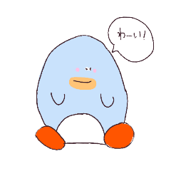[LINEスタンプ] ぺんちゃんのラインの返し方