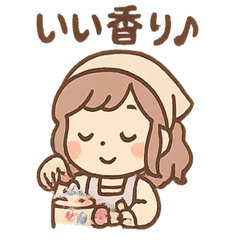 [LINEスタンプ] かおりのキャンドル日和