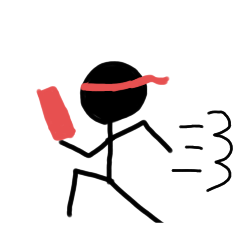 [LINEスタンプ] しゃべる(てきとう)棒人間【第3弾】
