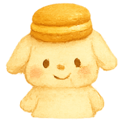 [LINEスタンプ] キャラメルマカロンバニー