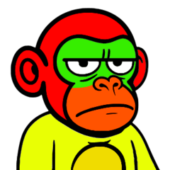 [LINEスタンプ] ふてくされモジジ : 改訂版