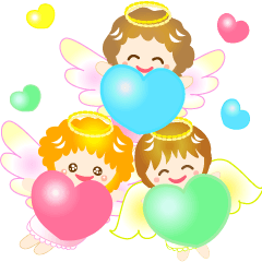 [LINEスタンプ] きらきらエンジェル 3 Summer
