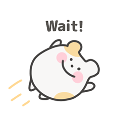 [LINEスタンプ] ゆるはむ日常スタンプ｜英語 