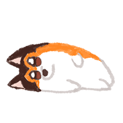 [LINEスタンプ] 犬のプロペラ