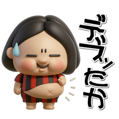 [LINEスタンプ] 【3D】毒舌女子友達とのフランクなやりとり