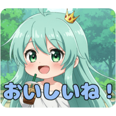 [LINEスタンプ] 快活少女みなみちゃんスタンプ