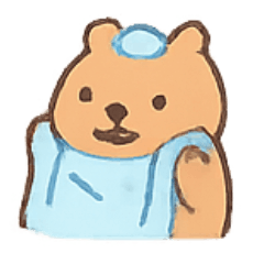 [LINEスタンプ] まったりカピバラ日和