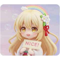 [LINEスタンプ] 世界に虹をかけたいみなみちゃん