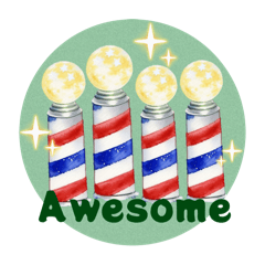 [LINEスタンプ] Barbershop harmony (casual stickers.2)