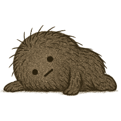 [LINEスタンプ] [アレンジ用]UMAモサモサの画像（メイン）