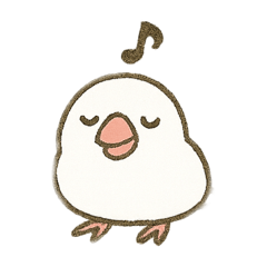 [LINEスタンプ] 文鳥のスタンプ01