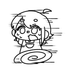[LINEスタンプ] やかまし女子大生(静)