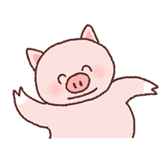 [LINEスタンプ] 意識低いブタ2