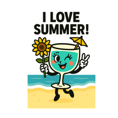 [LINEスタンプ] ほろよいカルテットの夏スタンプ