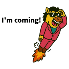 [LINEスタンプ] よく使うよパカ男スタンプ！英語バージョン