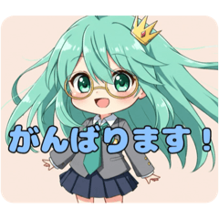 [LINEスタンプ] プライベートなみなみちゃんスタンプ