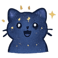 [LINEスタンプ] 星空ねこドリーム