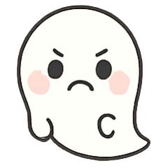 [LINEスタンプ] 幽霊ちゃんとキョンシーくんのいたずら行進