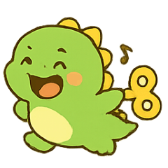 [LINEスタンプ] ぜんまい恐竜のおとぼけ日常