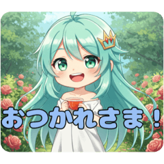 [LINEスタンプ] おつかれみなみちゃんスタンプ