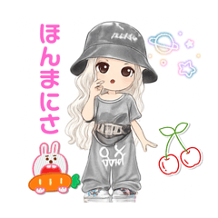 [LINEスタンプ] じゅりちゃんラブ