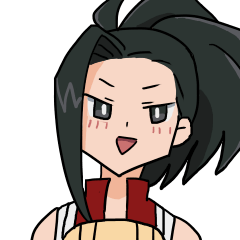 [LINEスタンプ] ヒロアカスタンプ 八百万百で作りました編