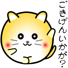[LINEスタンプ] nobobi ツンデレ丸にゃんこ
