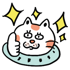 [LINEスタンプ] うきわネッコ 