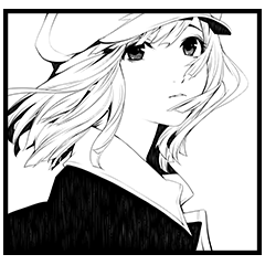 [LINEスタンプ] 漫画『化物語』 なでこスネイク