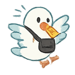 [LINEスタンプ] 霊界ハト便 七月特急