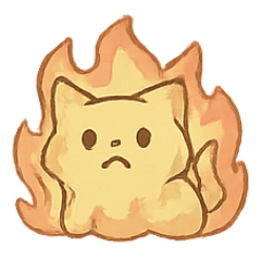 [LINEスタンプ] 紙ねこオバケ登場