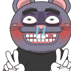 [LINEスタンプ] おもしろねずみん3
