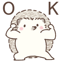 [LINEスタンプ] 毎日使える＊ハリネズミと筋トレ