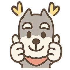 [LINEスタンプ] ジェスチャーシュナのがんばり応援スタンプ