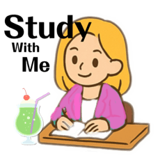 [LINEスタンプ] 資格試験勉強に毎日学生社会人が使用挨拶