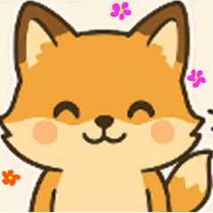 [LINEスタンプ] キツネのコンちゃん