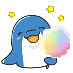 [LINEスタンプ] いやしの日常 イルカ編 6
